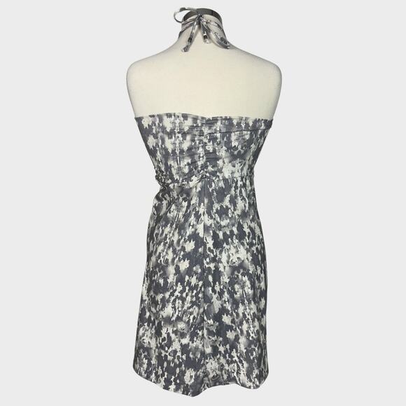 Eddie Bauer Womens Small Gray Dress Halter Polyester Spandex - Picture 5 of 8